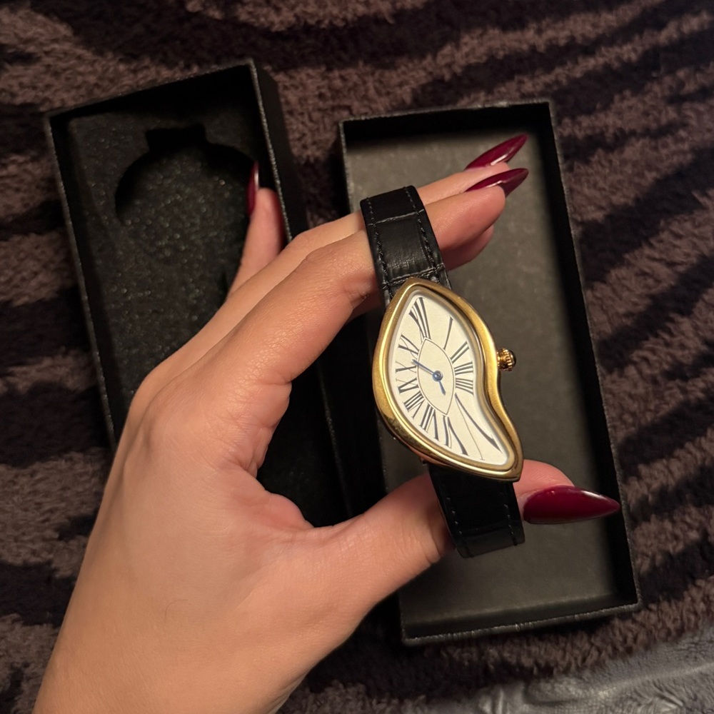Unique Gold and Black Watch